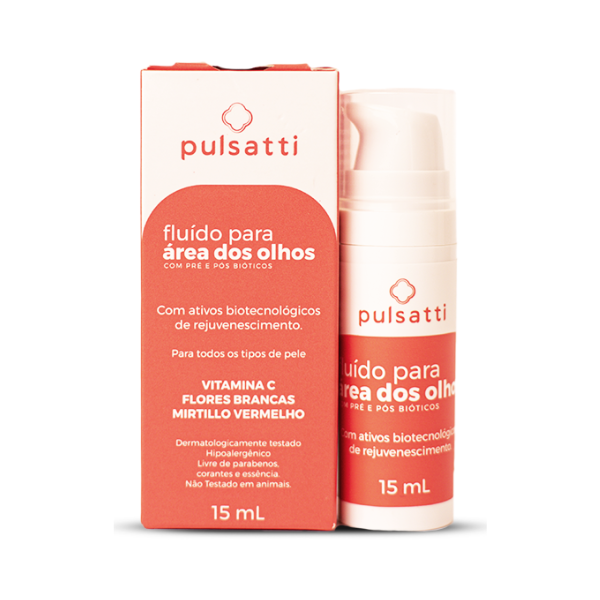 Fluído para Área dos Olhos Pulsatti 15ml image 1