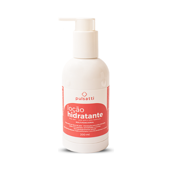 Loção Hidratante Corporal Pós-Sol Pulsatti 200ml image 1